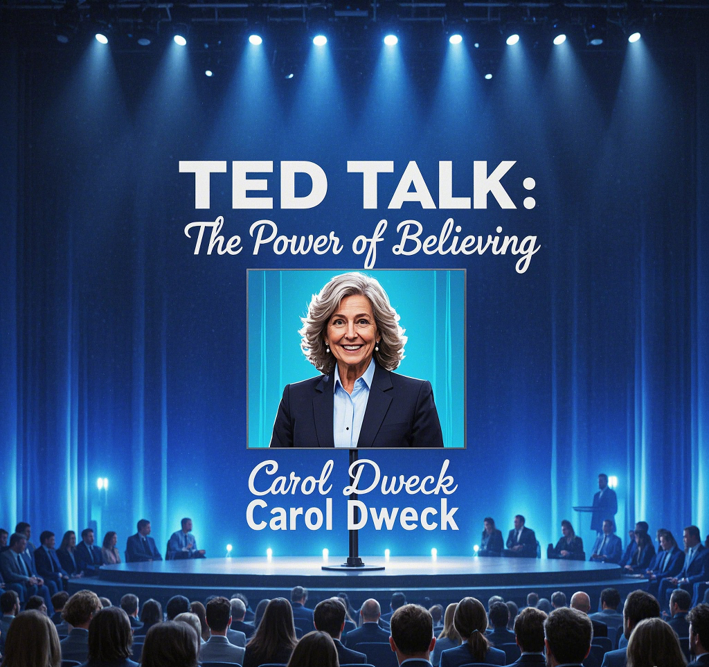 Carol Dweck speaking